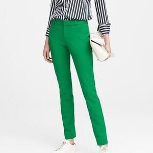 Banana Republic Skinny Sloan Pants Luscious Green Size 4 Sold Out